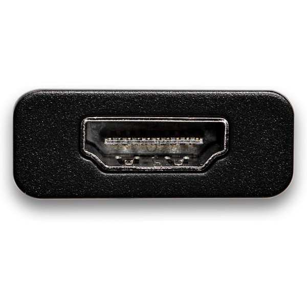 StarTech.com DisplayPort-HDMI 어댑터 - 4K 60Hz HDR10 활성 DisplayPort 1.4-HDMI 2.0b 비디오 컨버터 - 모니터/디스플레이/TV용 4K DP-HDMI 어댑터 동글 - 래칭 DP 커넥터(DP2HD4K60H)