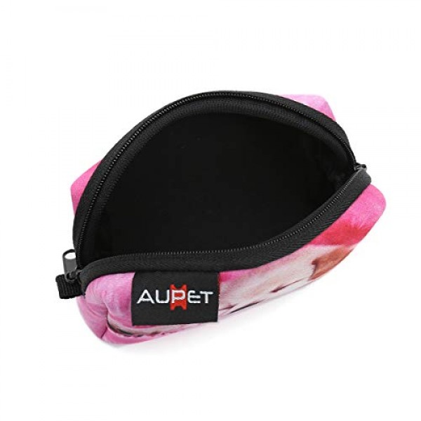 소니 삼성 니콘 캐논 코닥에 대한 스트랩과 AUPET 핑크 개 디지털 카메라 케이스 가방 파우치 동전 지갑