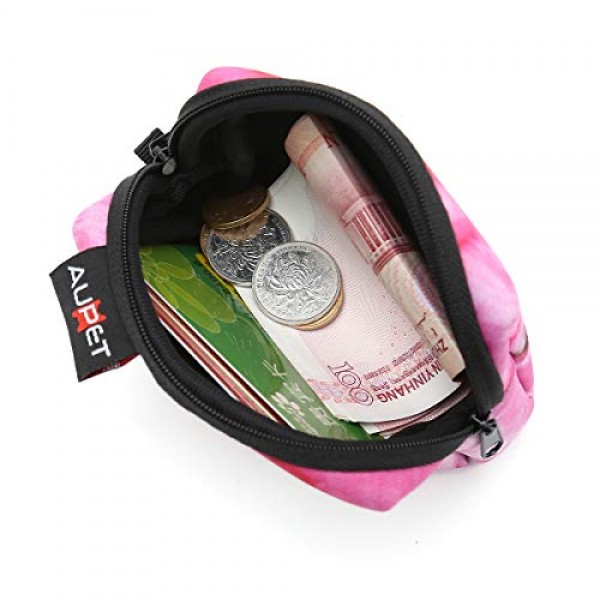 소니 삼성 니콘 캐논 코닥에 대한 스트랩과 AUPET 핑크 개 디지털 카메라 케이스 가방 파우치 동전 지갑