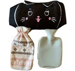 Nile Robust 3 in 1 온수 병 벨트 | 성인과 어린이에게 적합한 허리, 등, 다리, 목 및 어깨용 소프트 벨트 + 온수병 1L + 소프트 온수병 커버