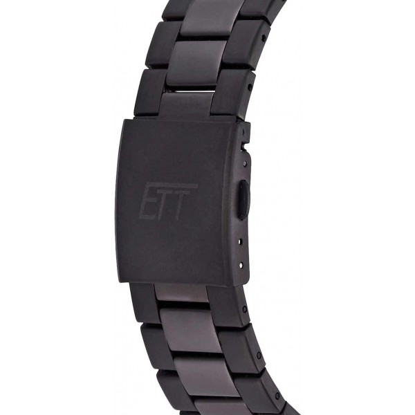 Ett Funk, Solar Funkuhr EGS-11390-25M (Ø x H) 48mm x 12mm 블랙 케이스소재=Edelstahl Materi