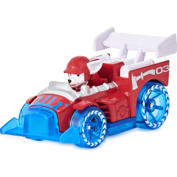 전용 차량이 포함된 PAW PATROL 6058363, 전용 Marshall 다이캐스트 차량이 포함된 Scale True Metal Ultimate Fire Rescue 트랙 세트, 1:55 스케일, 회색