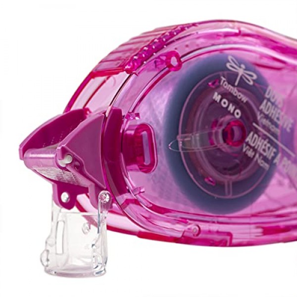 Tombow 62149 모노 접착식 도트 어플리케이터 리필, 3팩. 부드러운 도포를 위한 간편한 리필, 다양한 색상, Value Pack