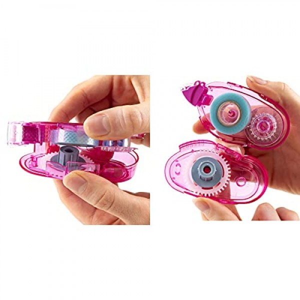 Tombow 62149 모노 접착식 도트 어플리케이터 리필, 3팩. 부드러운 도포를 위한 간편한 리필, 다양한 색상, Value Pack