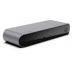 Belkin Thunderbolt 4 Dock Pro, 싱글 8K @ 30hz, 듀얼 4K 디스플레이 호환 도킹 스테이션, Thunderbolt 4 포트 2개, HDMI 포트 2개, 90W Power Delivery PD, 오디오 입력/출력, MacBook Pro, XPS 등