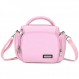 G-raphy 카메라 가방 SLR DSLR 미러리스 핑크 카메라 케이스 여성과 남성을 위한 탈착식 스트랩이 있는 컴팩트 카메라 숄더백