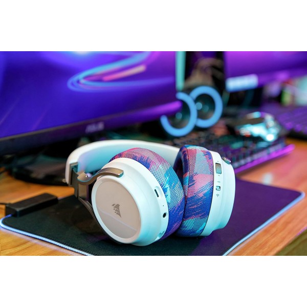 Wicked Cushions에서 제조한 Corsair Virtuoso 게임용 헤드셋용 WC 업그레이드된 교체용 이어 패드 | 향상된 내구성, 두께, 더 부드러운 가죽 및 방음 | Speed ​​Racer