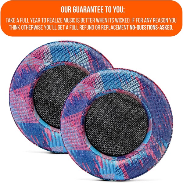 Wicked Cushions에서 제조한 Corsair Virtuoso 게임용 헤드셋용 WC 업그레이드된 교체용 이어 패드 | 향상된 내구성, 두께, 더 부드러운 가죽 및 방음 | Speed ​​Racer