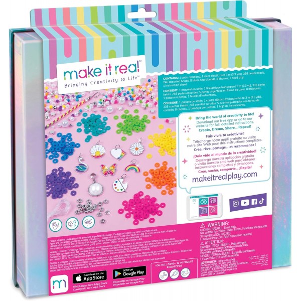 Make It Real Rainbows 진주 주얼리, 크리에이티브 세트 1729