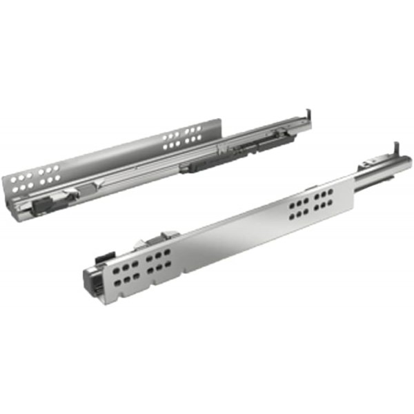 HETTICH Quadro 4D v6 Push to Open - 내부 깊이: 263mm - 길이: 250mm 길이: 250mm 조립: 서랍 아래