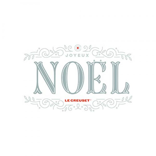 Le Creuset 실리콘 노엘 컬렉션 미디엄 주걱, 11 1/8