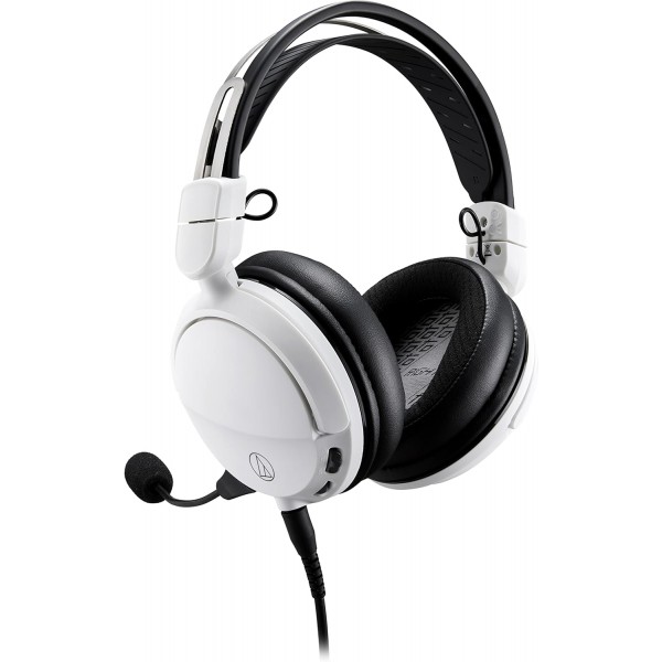 PC, PS4, PS5, Switch, Xbox One용 Audio-Technica ATH-GL3 게임용 헤드셋 Weiss