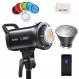 Godox SL100D 100W 5600K 100W 흰색 버전 LCD 패널 LED 비디오 조명 Bowens 마운트 스튜디오 조명(Godox SL100D)