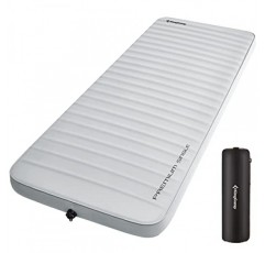 KingCamp 캠핑용 자체 팽창식 슬리핑 패드 울트라 두꺼운 더블 싱글 폼 매트리스 높은 R ​​값 캠핑 에어 패드 매트, 멀티 색상 및 크기