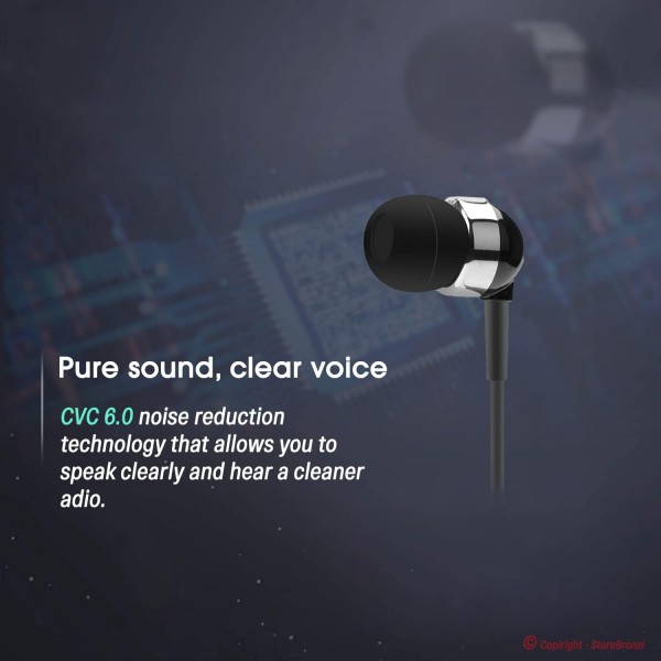 Bronzi Fineblue F910 - 클립이 있는 Bluetooth 헤드폰 스마트폰 - 귀에 감는 개폐식 와이어 - 통합 진동 경고 - 마이크 액티브 노이즈 캔슬링 - Exclusive StoreBronzi (F910)