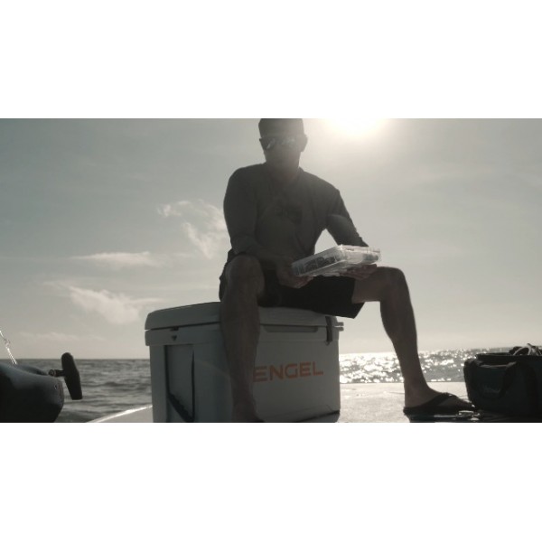 ENGEL 123 고성능 108쿼트 휴대용 내구성 회전 성형 밀폐형 130 캔 캠핑, 스포츠 이벤트 및 낚시용 하드 쿨러 및 아이스 박스