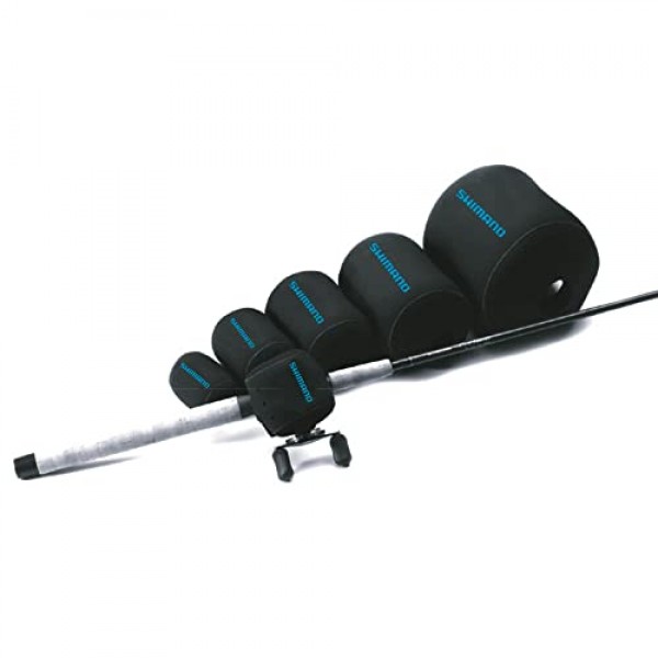 Shimano 네오프렌 릴 커버, 미디엄, 블랙