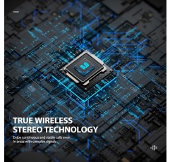 Seeda Bluetooth 스포츠 인이어 헤드폰, 프리미엄 스테레오 사운드 무선 헤드폰, 조깅, 피트니스, 사이클링 등을 위한 IPX7 방수 TWS 무선 헤드폰