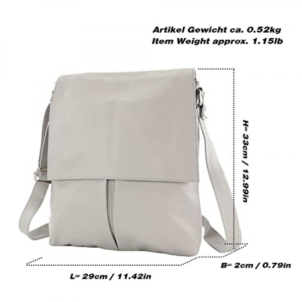 modamoda de - T75 - 이탈리안 크로스오버 숄더백, 나파 가죽