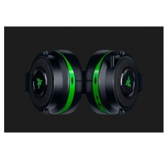 Razer Thresher Xbox One - Xbox One + Xbox Series X / S + PC용 무선 게임용 헤드폰(무선 헤드셋, 배터리 수명 최대 16시간, 50mm 드라이버) 블랙-그린