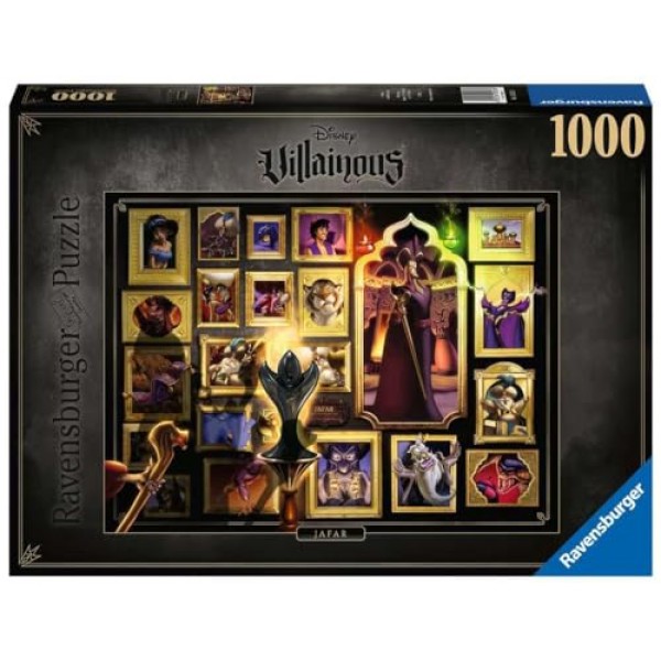 Ravensburger Disney Villainous Jafar 성인을 위한 1000피스 직소 퍼즐 – 모든 조각은 독특하며 Softclick 기술은 조각들이 완벽하게 결합된다는 것을 의미합니다