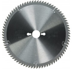 DeWalt 고정식 원형 톱날 / 원형 톱날 Extreme(260/30mm 80TFZ, 엑스트라 파인 마감(베니어판, 알루미늄 및 플라스틱)), DT4280