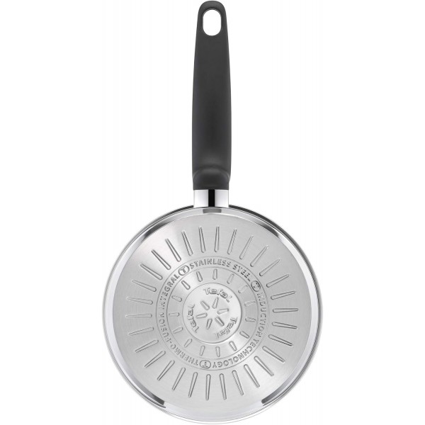 Tefal 기본 냄비 14cm(1L) 10년 보증 고품질 스테인리스 스틸 인덕션 브레이징 요리 E3082704 LPN/OrderID:LPNHE745806340/028-1337873-2741926