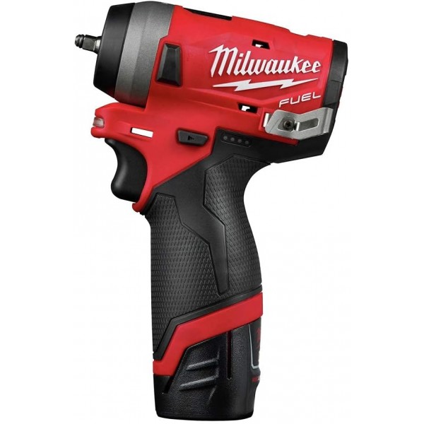 밀워키 2552-22 M12 연료 스터비 1/4 임팩트 렌치 세트