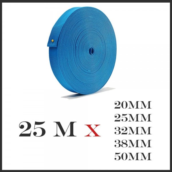 배낭 스트랩 16색 5가지 크기 스트랩 25m/롤 스트랩 스트랩 고정 자동차 크래프팅 크래프트(20mm, 261)