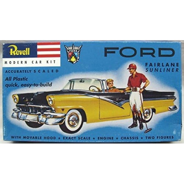 Revell Ford Fairlane Sunliner 플라스틱 모델 키트(1:32 스케일)
