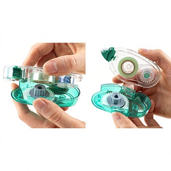 Tombow 62209 탈착식 접착 어플리케이터용 리필, 0.33인치 x 472인치, 3개/팩