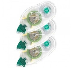 Tombow 62209 탈착식 접착 어플리케이터용 리필, 0.33인치 x 472인치, 3개/팩