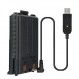 기존 Baofeng UV-5R BL-5 1800mAh 배터리 충전식 지원 BaoFeng UV-5R,BF-F8HP,UV-5X3,UV-5R Plus,UV-5RE 라디오용 USB 직접 충전
