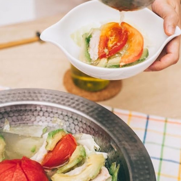 HARIO Mis-23 시스루 뚜껑, 원사이즈, 실버