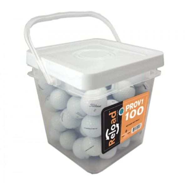 타이틀리스트 Pro V1 골프 공 - 50개 민트 품질 중고 Pro V1 골프 공(AAAAA 로고 또는 플레이어 표시 없음 ProV1 골프공)