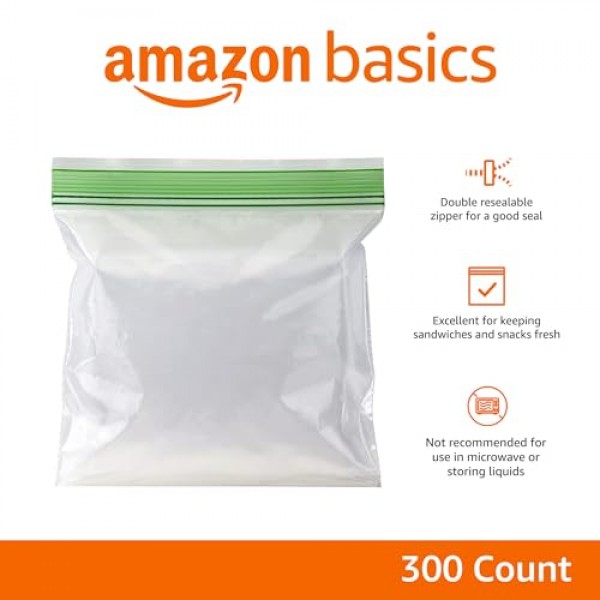 Amazon Basics 샌드위치 보관 가방, 300개