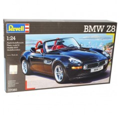 B-M-W Z8 Cabrio Black 2000-2003 07080 키트 1/24 Revell 모델 자동차 번호판 없음