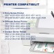 BJTR 302XL 재생산 잉크 카트리지 교체 HP DeskJet 2138 1111 2132 3638 3630 Envy 4510 4524 4528 4513 Officejet 3831 3833 6260XL(3833 6260XL) 프린터와 호환되는 HP 302XL용 교체