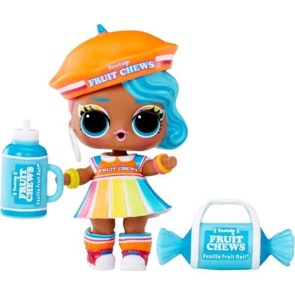 ㅋㅋㅋ. 놀라다! Loves Mini Sweets Deluxe Series 3 - TOOTSIE - 한정판 캔디 테마 인형 3개, 재미있는 액세서리 및 Water Suprise 포함 - 4세 이상 어린이에게 적합한 수집용 인형