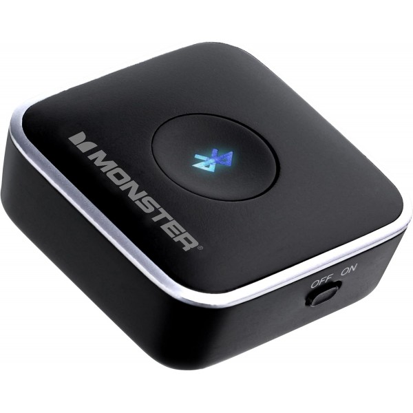 Xtreme 디지털 라이프스타일 액세서리 Monster HDTV 무선 헤드폰 키트, 블루투스 송신기 포함, 블랙