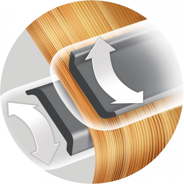 필립스 MoistureProtect 헤어 스트레이트너 - 건강한 모발 윤기와 자연스러운 모발 수분 유지를 위한 센서 기술(모델 HP8372/00)