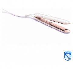 필립스 MoistureProtect 헤어 스트레이트너 - 건강한 모발 윤기와 자연스러운 모발 수분 유지를 위한 센서 기술(모델 HP8372/00)