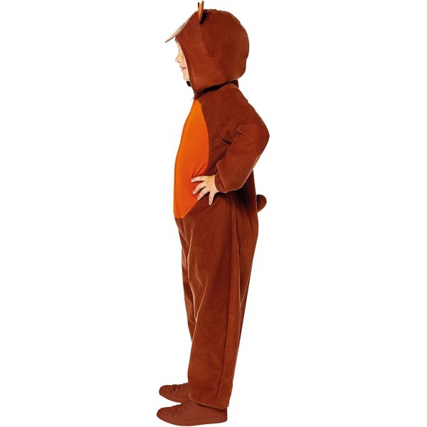 Amscan Childs 올인원 베어 멋진 드레스 동물 의상 Zoo Week 소녀 소년 복장 6-8 년