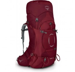 Osprey 유럽 Ariel 55 여성용 배낭 팩 WM/L Claret Red