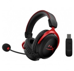HyperX Cloud II Wireless - PC, PS4, PS5용 게임용 헤드셋 & Speedlink EXCEDO 게임용 헤드셋 스탠드 - 헤드폰 및 헤드셋용 스탠드, 미끄럼 방지 밑면 및 실리콘 패드, 헤드셋 스탠드가