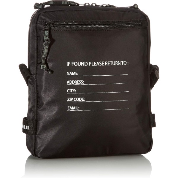 Tom Tailor Denim 남성용 Tacoma, 크로스백 M 블랙