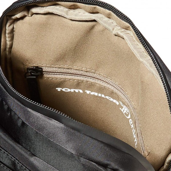 Tom Tailor Denim 남성용 Tacoma, 크로스백 M 블랙