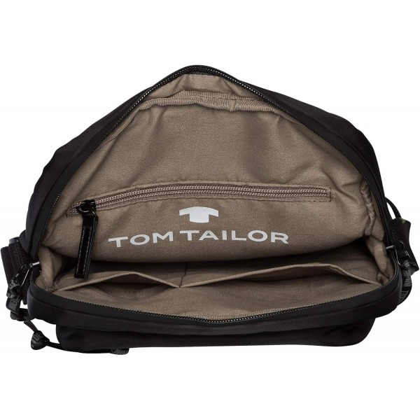 Tom Tailor Denim 남성용 Tacoma, 크로스백 M 블랙