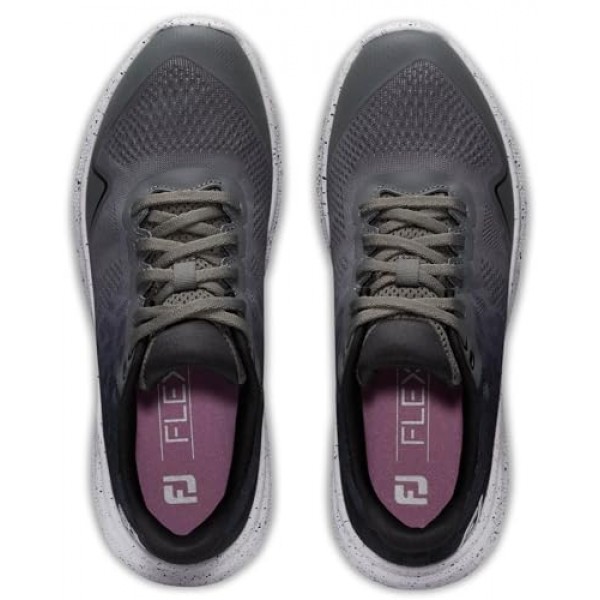 FootJoy 여성용 플렉스 골프 슈즈 블랙 95769-6 미디엄