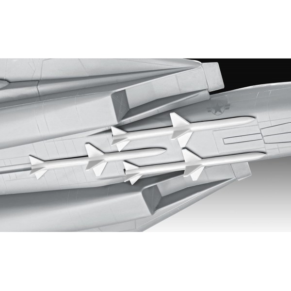Revell Easy-Click 85-1268 Top Gun Maverick's F-14 Tomcat 1:72 스케일 20피스 스킬 레벨 2 모델 빌딩 비행기 키트